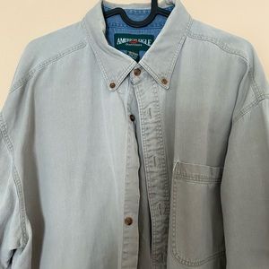 Vintage American Eagle Denim Button Down!